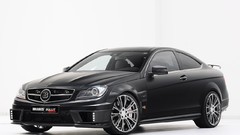 Black cars Mercedes-Benz Coupé Brabus Bullit