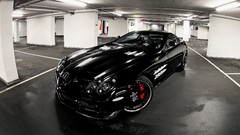 Black cars Mercedes-Benz Mercedes-Benz SLR McLaren mercedes 