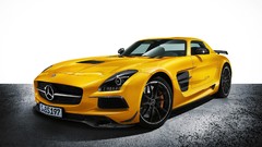Black cars Mercedes-Benz races amg benz sls amg