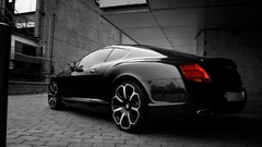 Black cars project Bentley