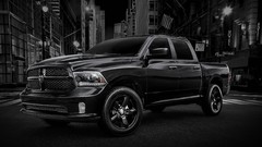 Black cars ram static