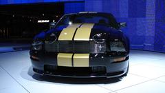 Black cars shelby gt500