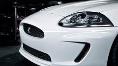 Black cars Speed Jaguar XKR