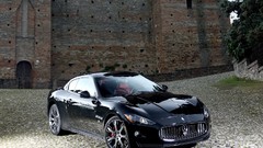Black cars vehicles Maserati granturismo