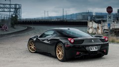 Black cars vehicles Supercars