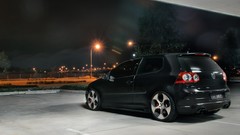 Black cars Volkswagen