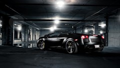 Black cars wheels Lamborghini lamborghini gallardo