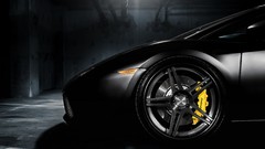 Black cars wheels Lamborghini vehicles lamborghini gallardo