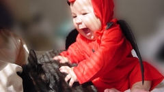 Black cat child vampire Babe