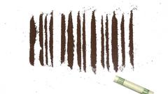 Black coffee Maybe spilled beans Add