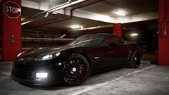 Black Corvette Chevrolet Corvette Z06