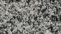 Black crowd grayscale Andy Warhol Incase