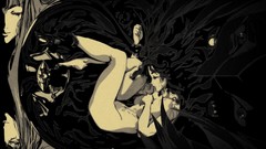 Black dark Anime Manga artwork