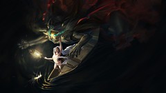 Black dark artwork digital art