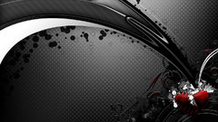 Black dark broken emo