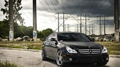 Black dark cars Mercedes-Benz black cars Mercedes-Benz CLS-Class