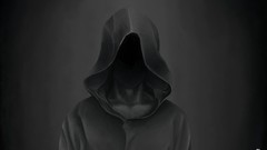 Black dark creepy Nobody