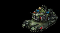 Black dark DJs tanks