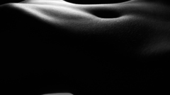 Black dark monochrome navel