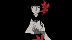 Black dark red Flowers