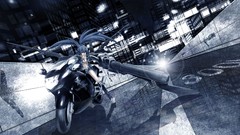 Black dark weapons wings navel roads Shorts reflections long 