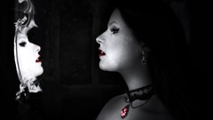 Black dark woman black hair Photo manipulation digital art