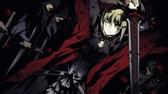 Black dark woman weapons dress Knights Warriors saber Swords 