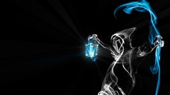 Black death black background Soul