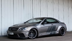 Black design tuning Mercedes-Benz races cl