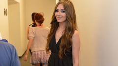Black dress Azerbaijan Eurovision Song Contest Sabina Babayeva