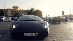 Black dubai Lamborghini Murcielago LP640