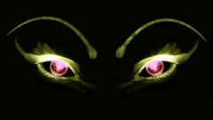 Black eyes green eyes