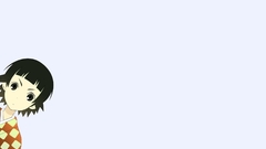 Black eyes short hair