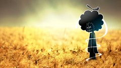 Black fields digital art vectors