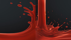 Black for blood large looking Resolution 006