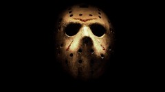 Black Friday the 13th goalie hockey mask jason voorhees