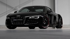 Black front audi r8