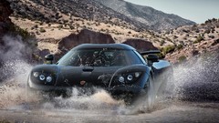 Black front Koenigsegg CCXR