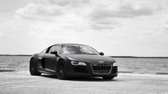 Black germany roadster audi r8 famous tuned