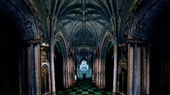 Black Goth spooky dark