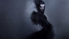 Black Gothic woman paintings