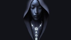 Black hood shadows blues