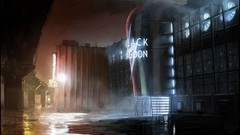 Black lagoon heavy rain