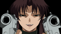 Black lagoon Revy vector
