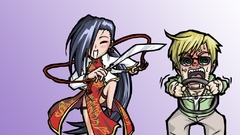 Black lagoon Simple Background