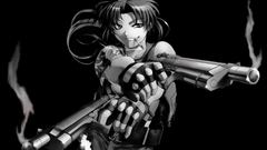 Black lagoon Simple Background Revy