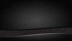 Black leather minimalistic