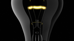 Black light black background light bulbs