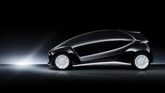 Black light cars side view