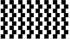 Black line white motion optical